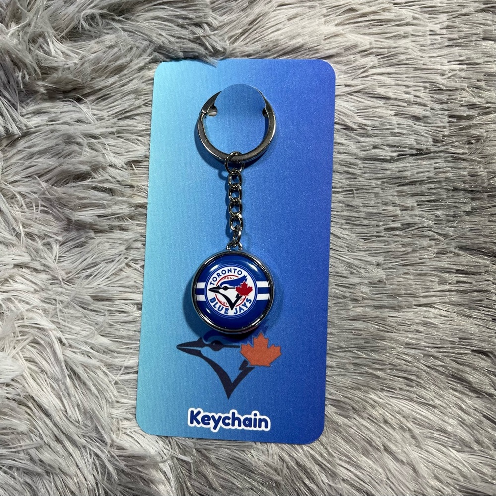 Toronto Blue Jays Double Sided keychain Old Logo